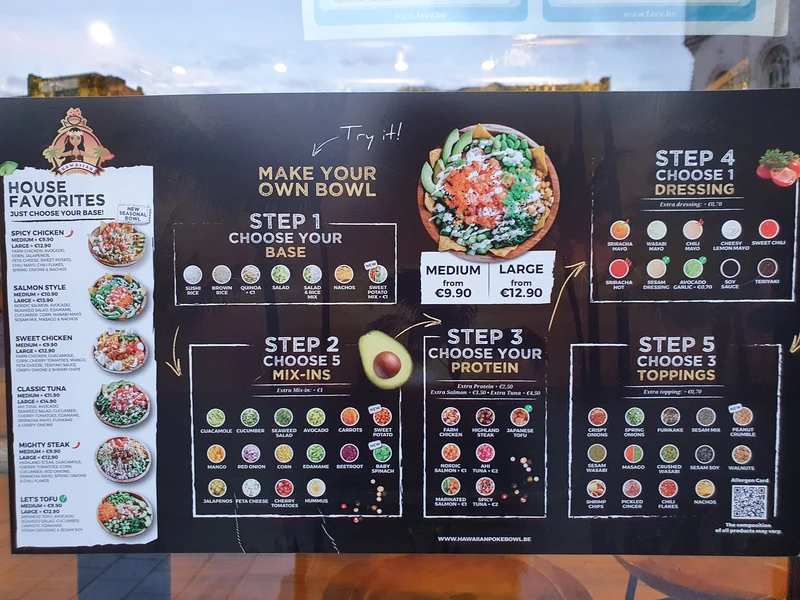 Hawaiian Poké Bowl - Courtrai City Center — image 2