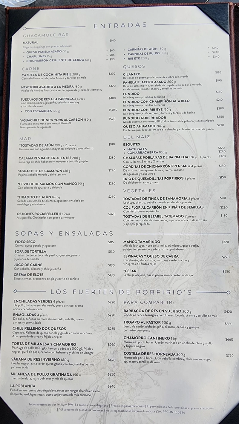 Porfirio's Cancún | Restaurante de comida mexicana — image 2