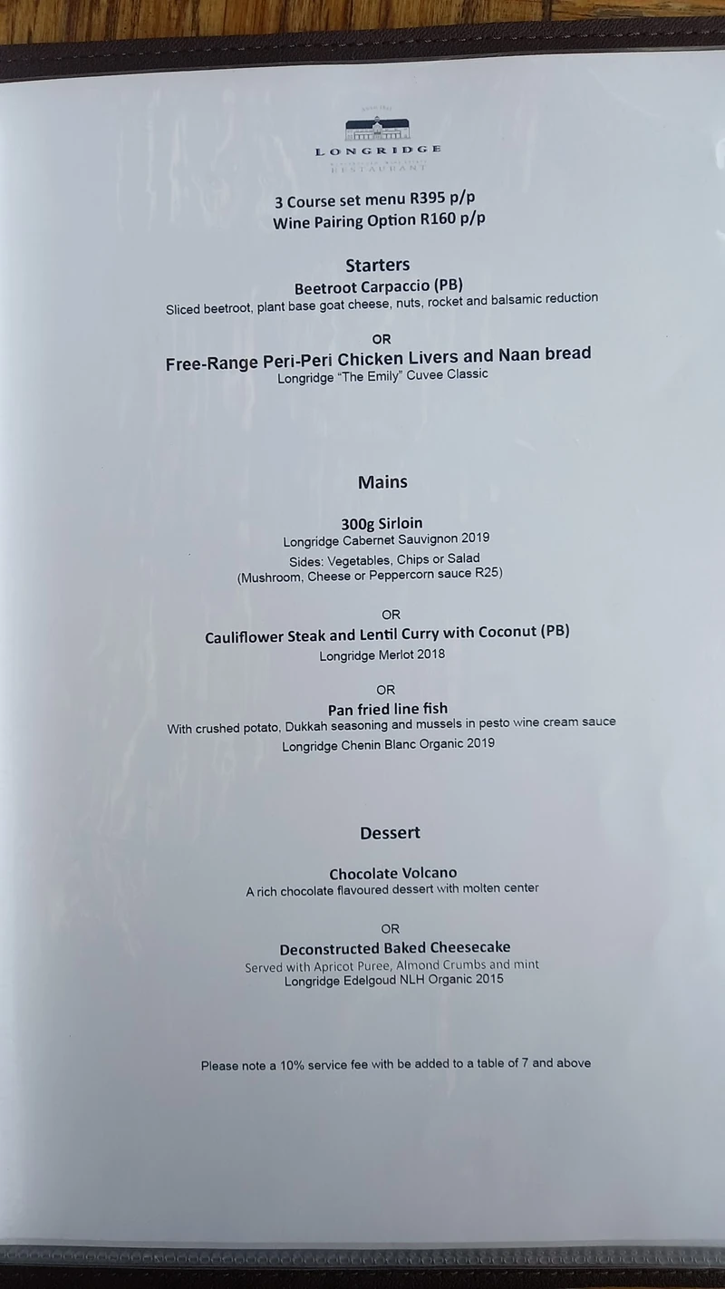 Rykaart's Restaurant at Longridge Wine Estate — image 4